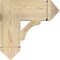 Ekena Millwork Legacy Arts & Crafts Rough Sawn Bracket, Douglas Fir, 6"W x 18"D x 18"H BKT06X18X18LEC03RDF - alternate 4